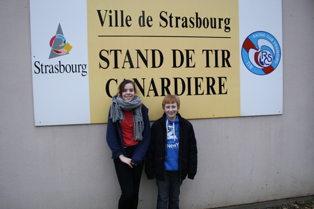 Hannah und David in Strasbourg