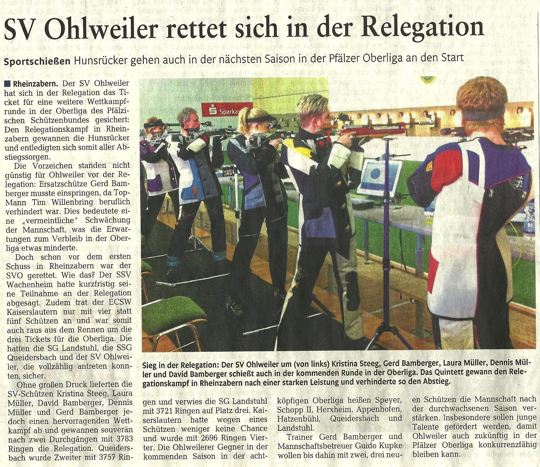 Rhein-Zeitung 20.04.2017